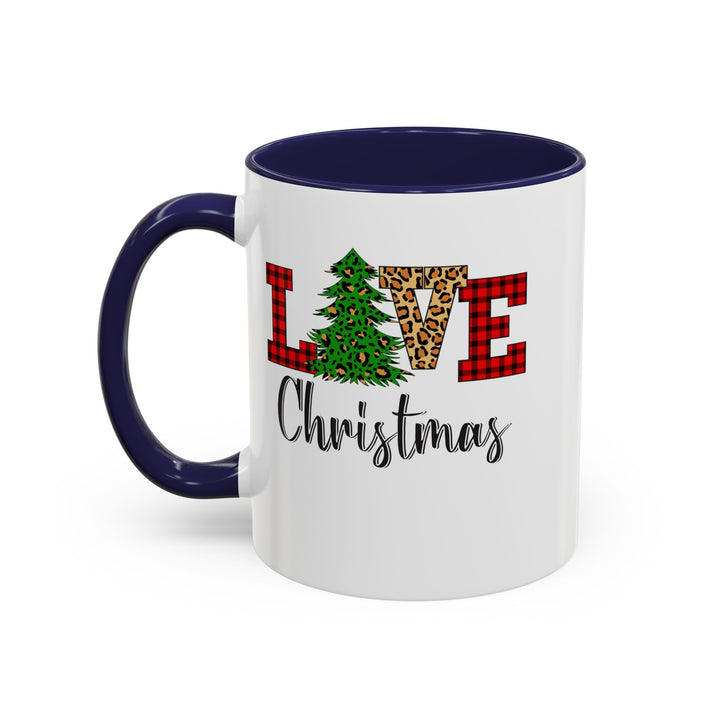 Love Christmas Mug, Family Christmas Party Santa Lover Holiday Mug Gift For Men Women