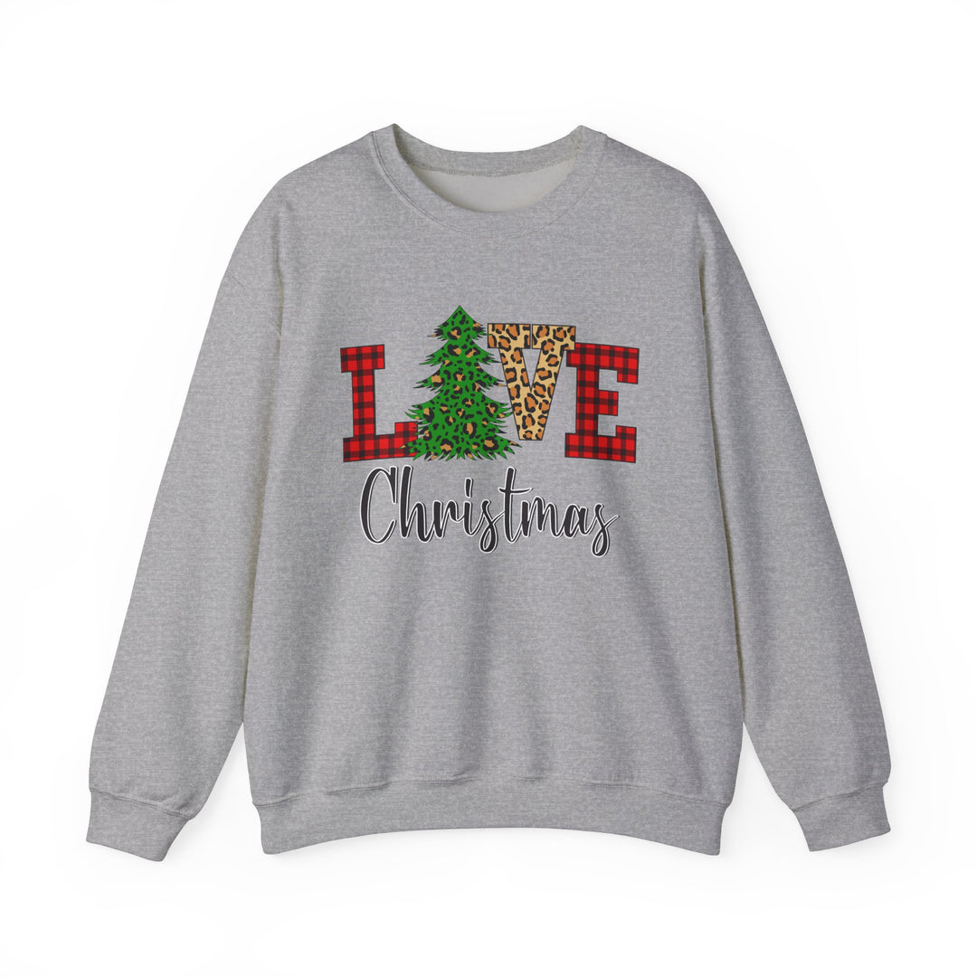 Love Christmas Sweatshirt, Family Christmas Party Santa Lover Holiday Sweatshirt Gift For Men Women