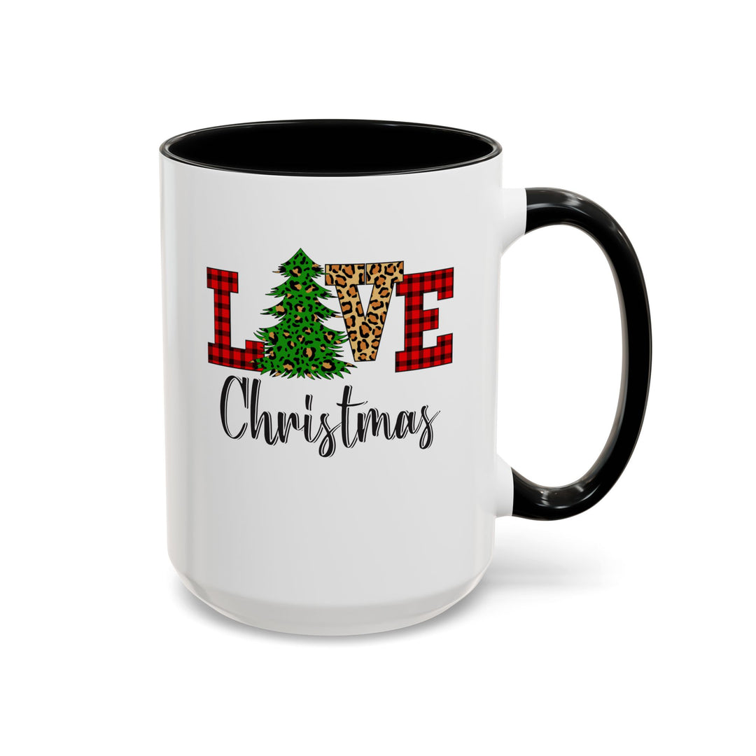 Love Christmas Mug, Family Christmas Party Santa Lover Holiday Mug Gift For Men Women