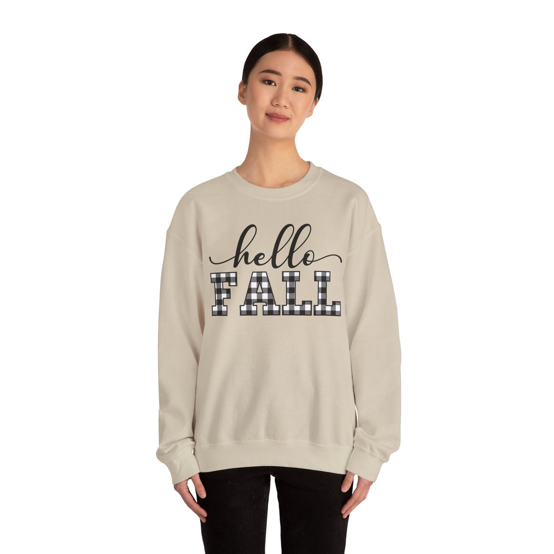 Hello Fall Thanksgiving Sweatshirt, Happy Thanksgiving Day Turkey Fall Autumn Lover Sweatshirt Gift For Men Women