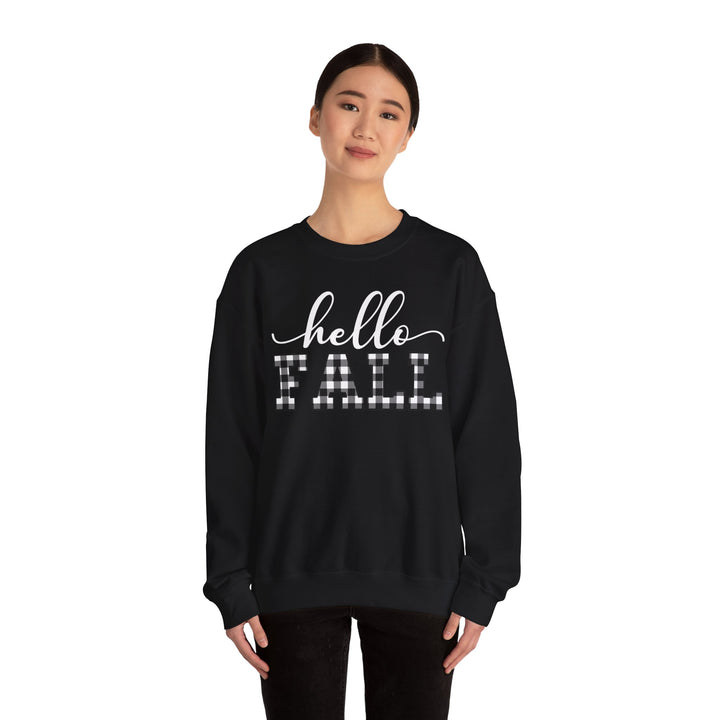 Hello Fall Thanksgiving Sweatshirt, Happy Thanksgiving Day Turkey Fall Autumn Lover Sweatshirt Gift For Men Women