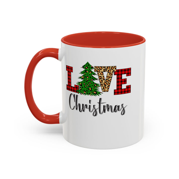 Love Christmas Mug, Family Christmas Party Santa Lover Holiday Mug Gift For Men Women