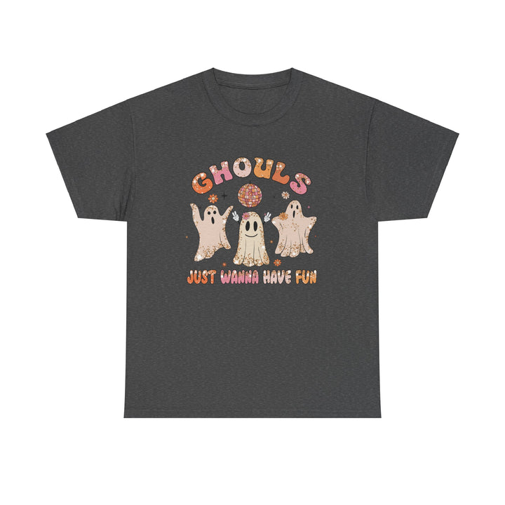 Ghouls Just Wanna Have Fun Funny Halloween Tshirt, Halloween Party Pumpkin Scary Ghost Lover Shirt Gift For Girls Women