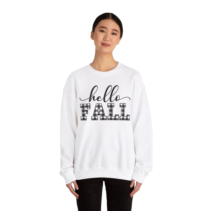 Hello Fall Thanksgiving Sweatshirt, Happy Thanksgiving Day Turkey Fall Autumn Lover Sweatshirt Gift For Men Women