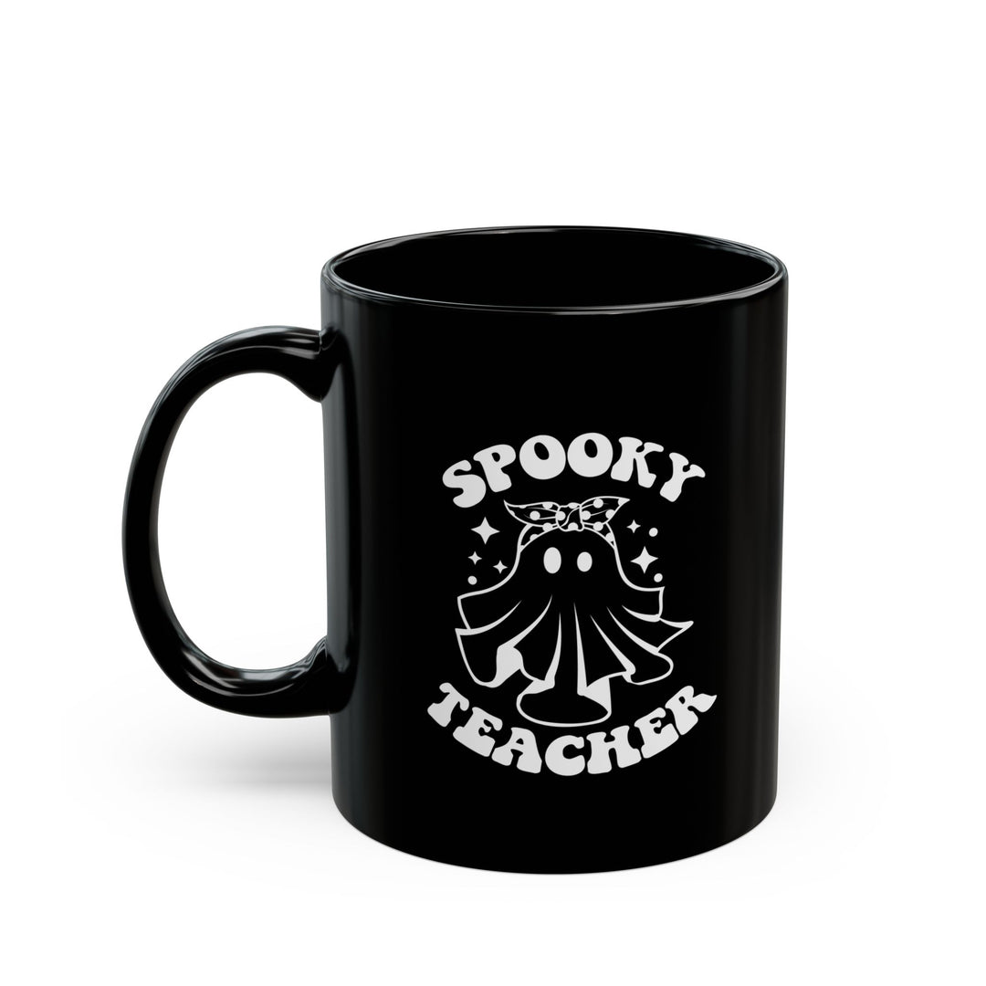 Spooky Teacher Halloween Teacher Mug, Halloween Party Pumpkin Ghost Witch Teaching Lover Mug Gift For Men Women