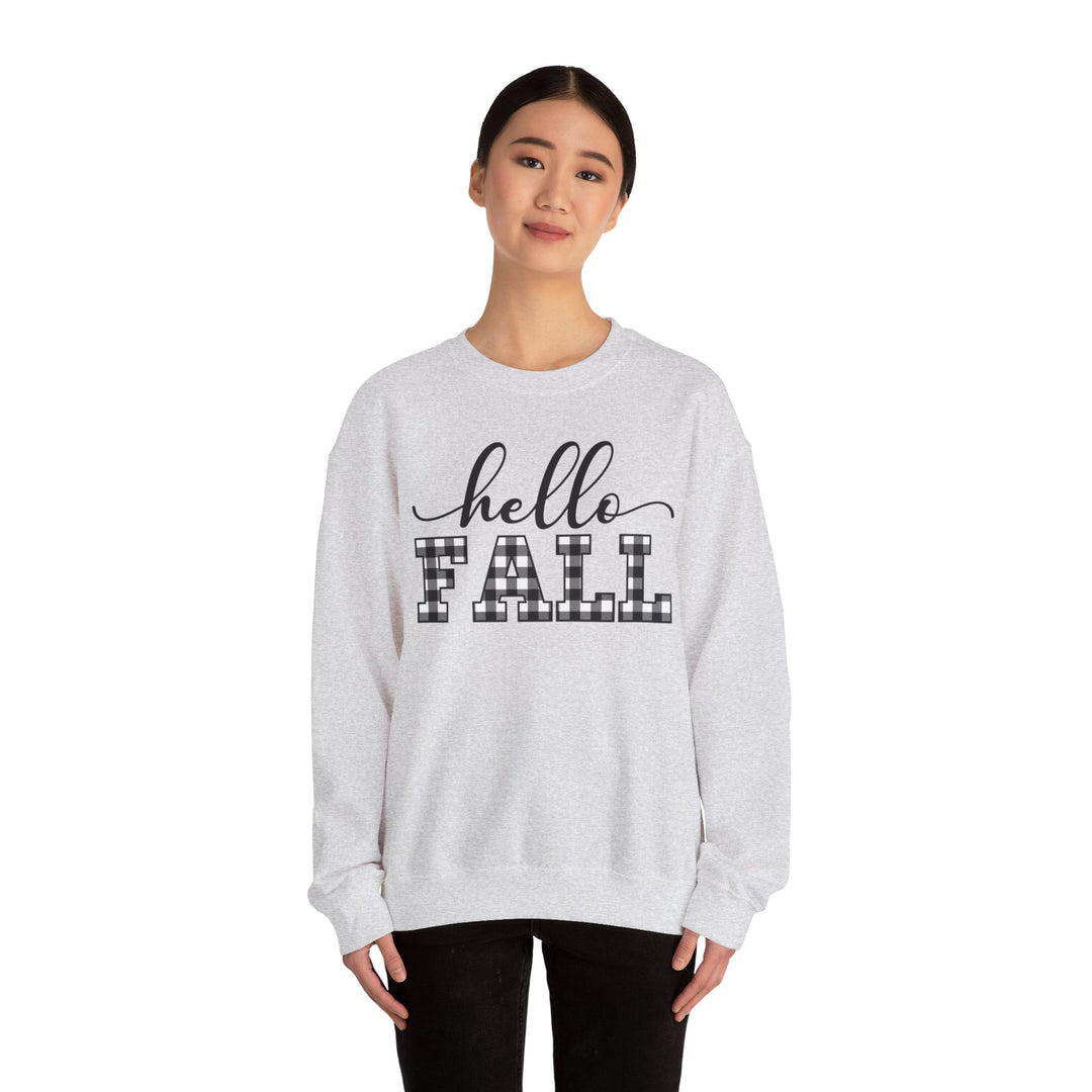 Hello Fall Thanksgiving Sweatshirt, Happy Thanksgiving Day Turkey Fall Autumn Lover Sweatshirt Gift For Men Women