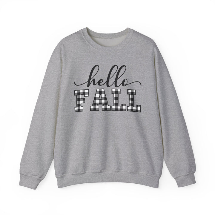 Hello Fall Thanksgiving Sweatshirt, Happy Thanksgiving Day Turkey Fall Autumn Lover Sweatshirt Gift For Men Women