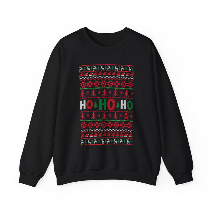 Ho Ho Ho Santa Christmas Sweatshirt, Family Christmas Party Santa Lover Sweatshirt Gift For Men Women