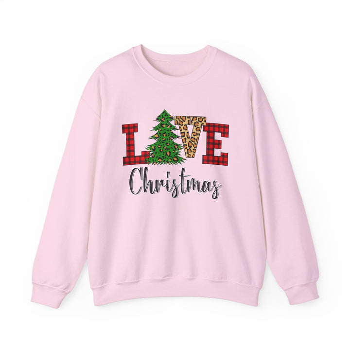 Love Christmas Sweatshirt, Family Christmas Party Santa Lover Holiday Sweatshirt Gift For Men Women