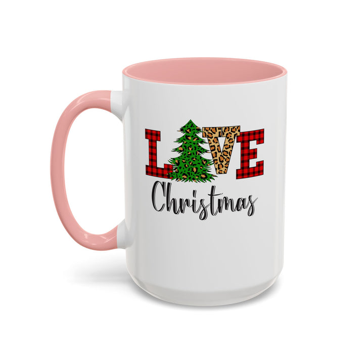 Love Christmas Mug, Family Christmas Party Santa Lover Holiday Mug Gift For Men Women