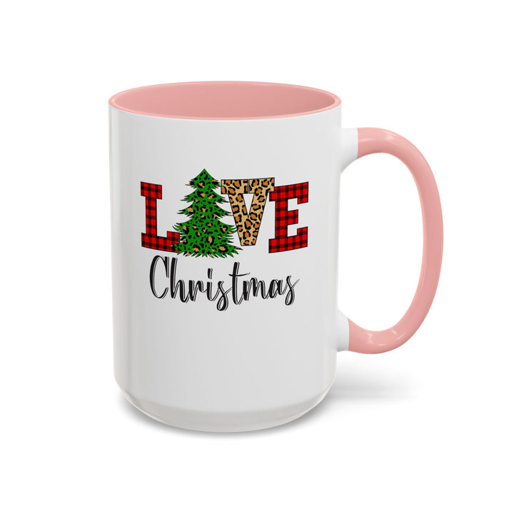 Love Christmas Mug, Family Christmas Party Santa Lover Holiday Mug Gift For Men Women