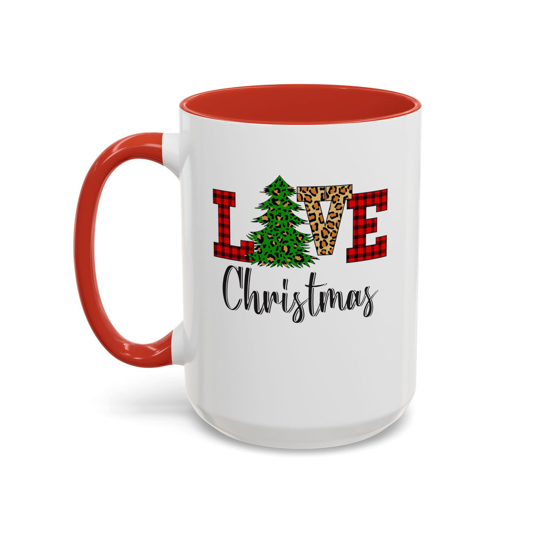 Love Christmas Mug, Family Christmas Party Santa Lover Holiday Mug Gift For Men Women