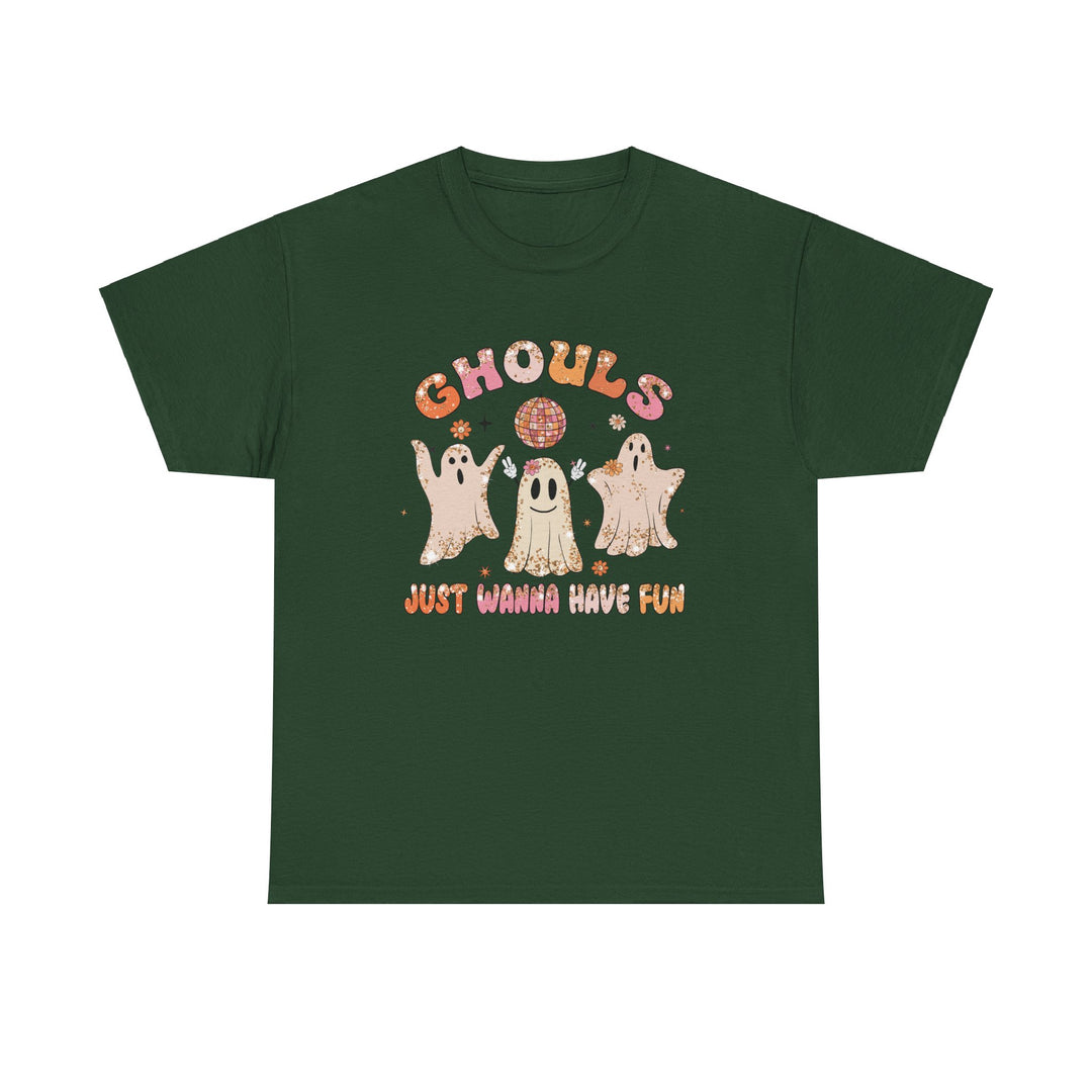 Ghouls Just Wanna Have Fun Funny Halloween Tshirt, Halloween Party Pumpkin Scary Ghost Lover Shirt Gift For Girls Women