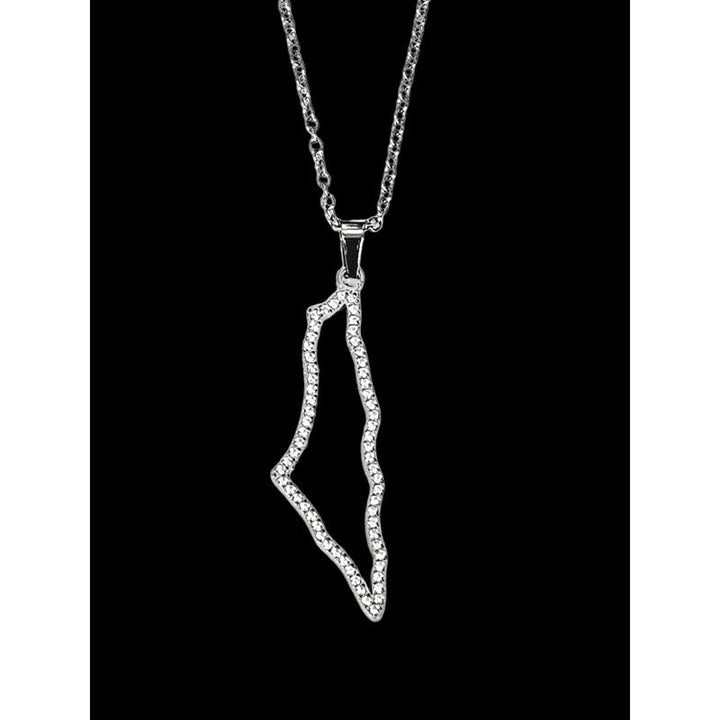 Palestine Necklace Hollow Design