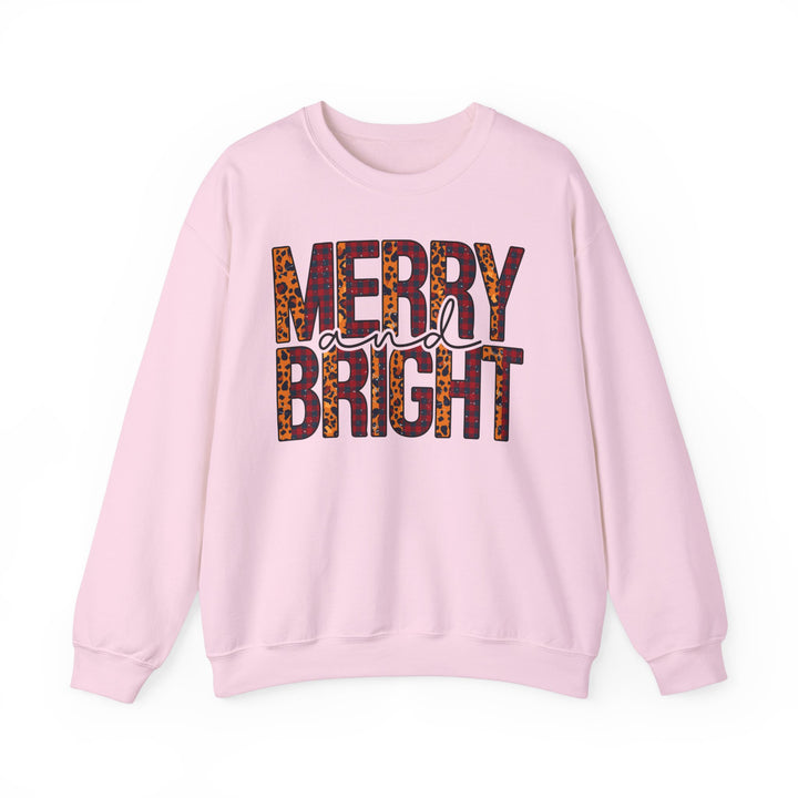 Merry And Bright Christmas Sweatshirt, Family Christmas Party Santa Lover Holiday Sweatshirt Gift For Men Women