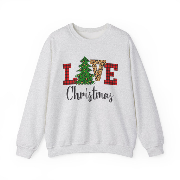 Love Christmas Sweatshirt, Family Christmas Party Santa Lover Holiday Sweatshirt Gift For Men Women