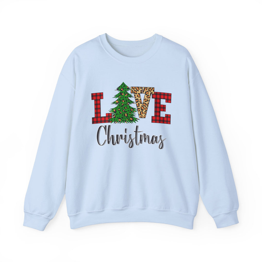 Love Christmas Sweatshirt, Family Christmas Party Santa Lover Holiday Sweatshirt Gift For Men Women