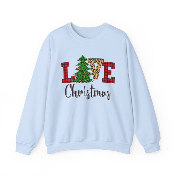 Love Christmas Sweatshirt, Family Christmas Party Santa Lover Holiday Sweatshirt Gift For Men Women