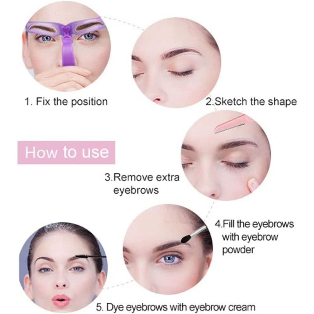 Eyebrow Stencils Kit