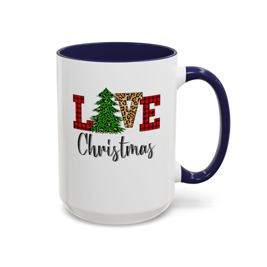 Love Christmas Mug, Family Christmas Party Santa Lover Holiday Mug Gift For Men Women