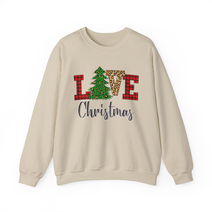 Love Christmas Sweatshirt, Family Christmas Party Santa Lover Holiday Sweatshirt Gift For Men Women