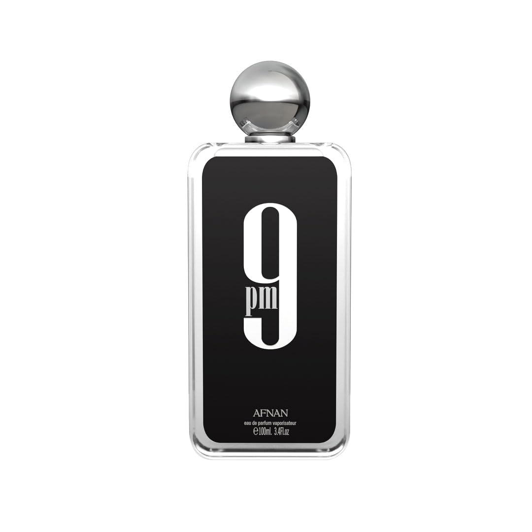 Afnan 9 PM EDP For Men Sweet Spicy Fragrance 3.4 Oz