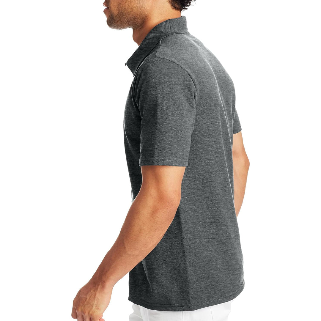 Hanes Men’S X-Temp Short Sleeve Polo Shirt