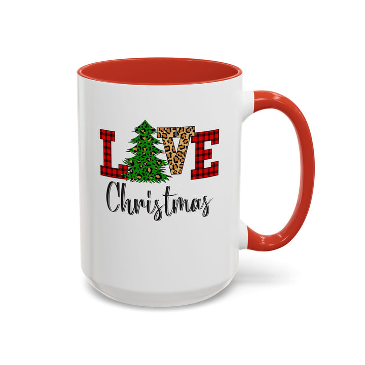 Love Christmas Mug, Family Christmas Party Santa Lover Holiday Mug Gift For Men Women