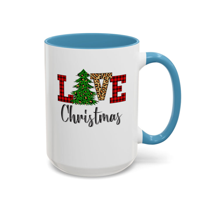 Love Christmas Mug, Family Christmas Party Santa Lover Holiday Mug Gift For Men Women