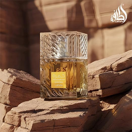 Lattafa Khamrah Qahwa EDP For Unisex Long Lasting Vanilla Warm Spicy Fragrance 3.4 Oz