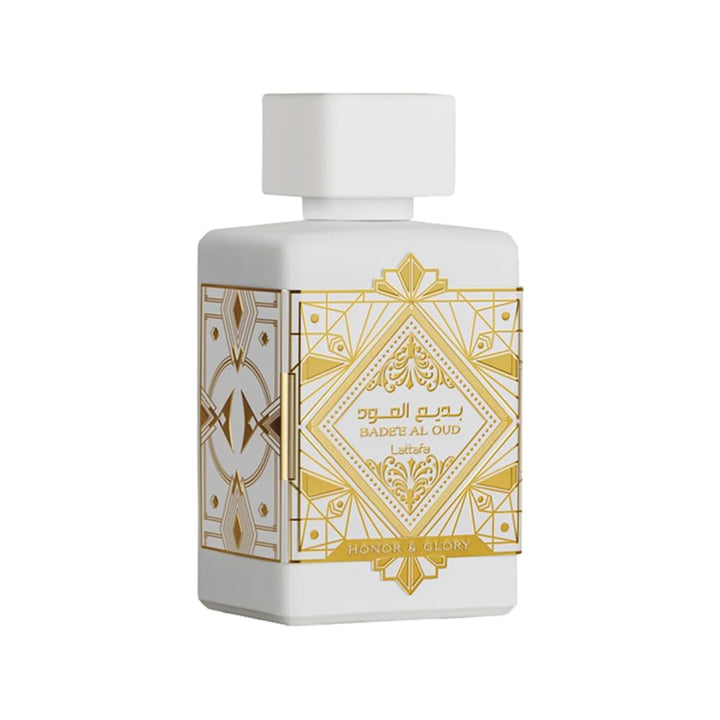 Lattafa Bade'e Al Oud Honor & Glory EDP Unisex Vanilla Woody Fragrance 3.4 Oz