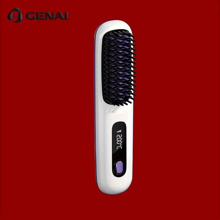 Cordless Hair Straightener Brush