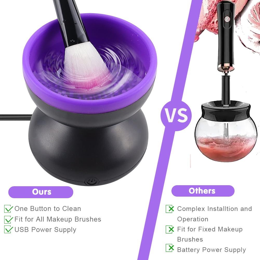 Electric Makeup Brush Cleaner