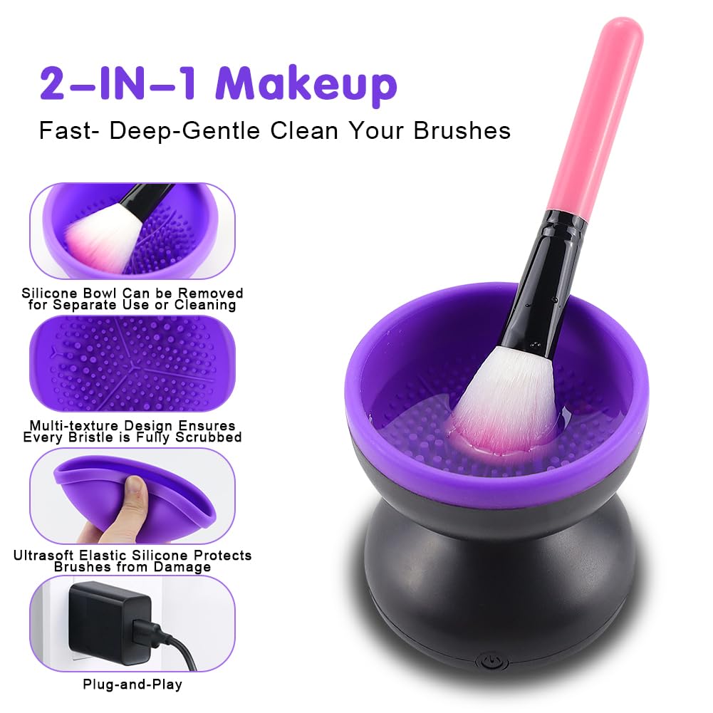 Electric Makeup Brush Cleaner