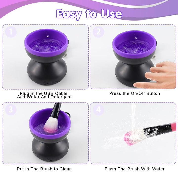 Electric Makeup Brush Cleaner