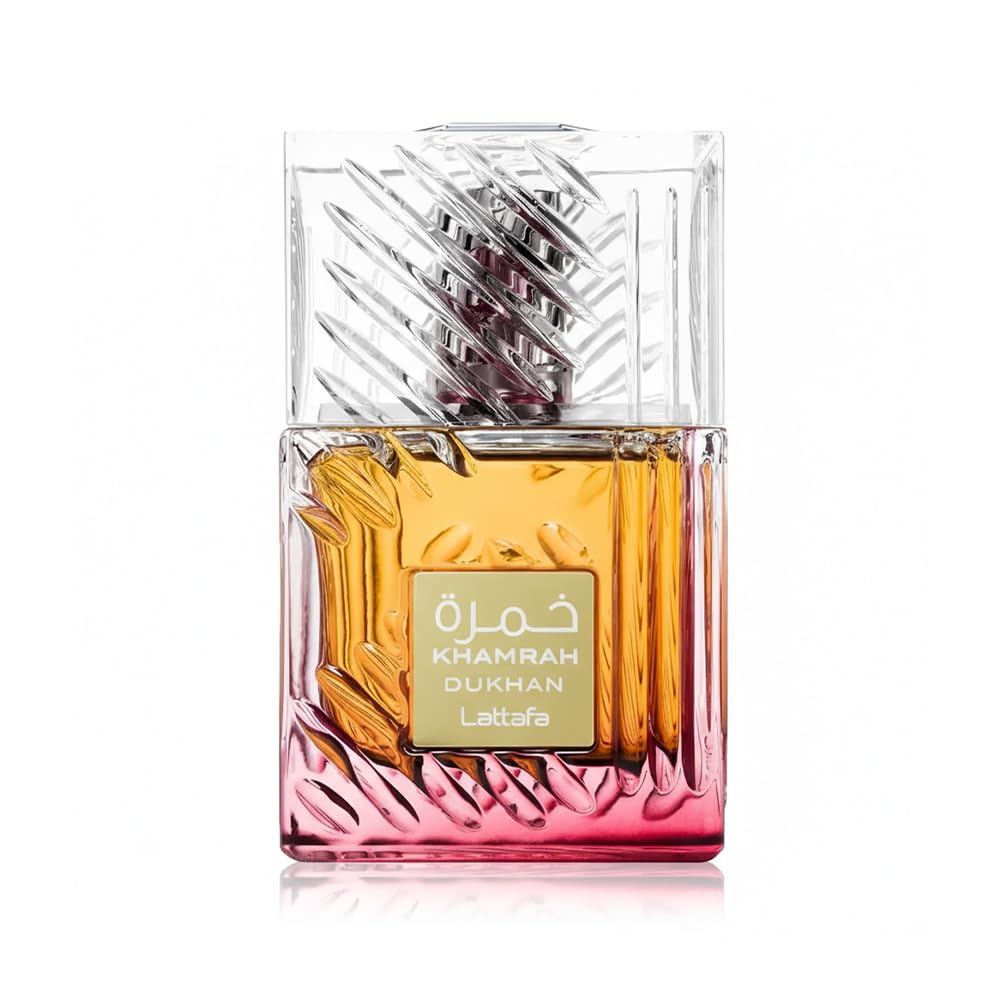 Lattafa Khamrah Dukhan EDP Unisex Warm Spicy Smoky Fragrance 3.4 Oz