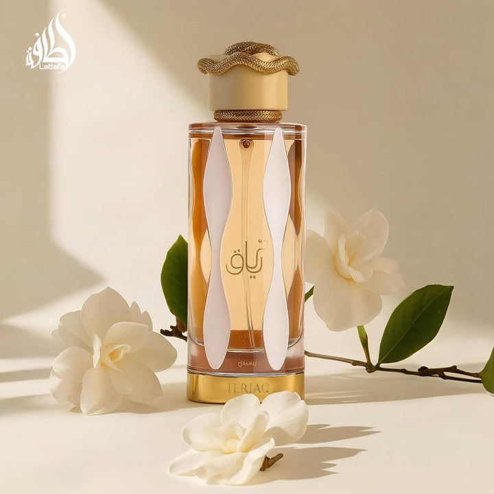 Lattafa Teriaq EDP Unisex Long Lasting Sweet Fruity Vanilla Fragrance 3.4 Oz