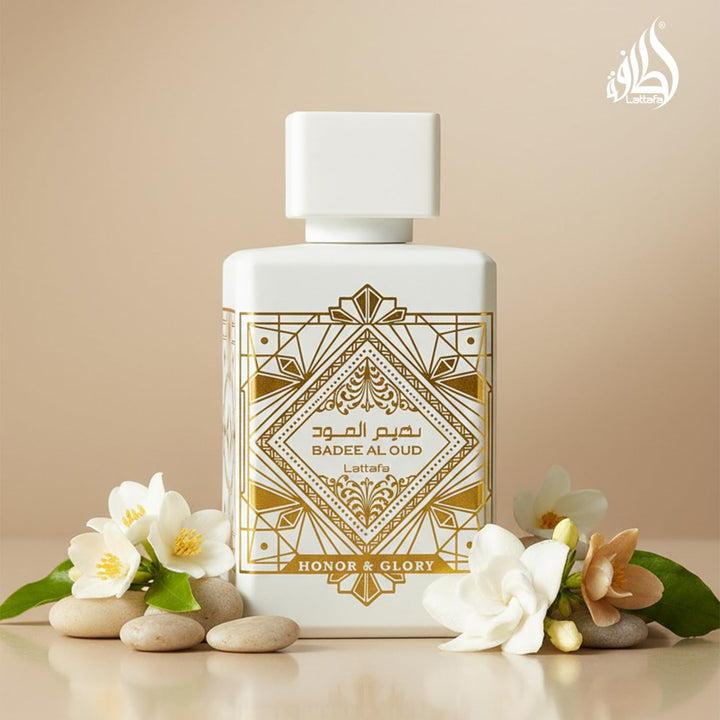 Lattafa Bade'e Al Oud Honor & Glory EDP Unisex Vanilla Woody Fragrance 3.4 Oz