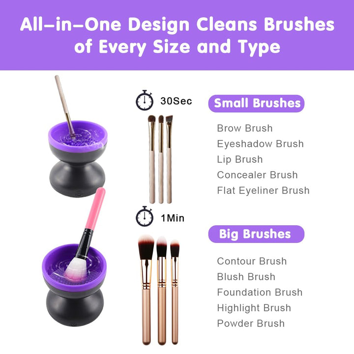 Electric Makeup Brush Cleaner