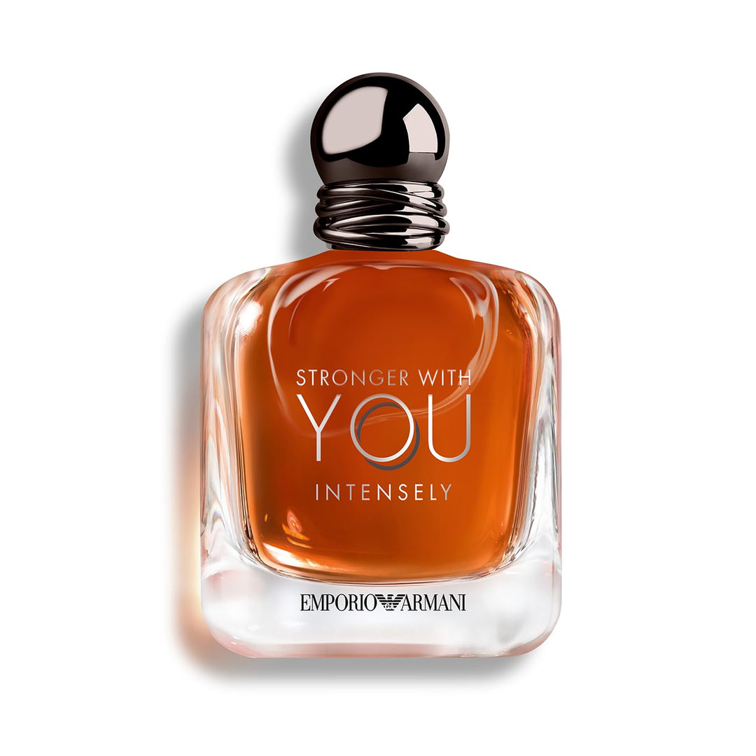 Emporio Armani Stronger With You Intensely EDP For Men Long Lasting Fragrance 3.4 Oz