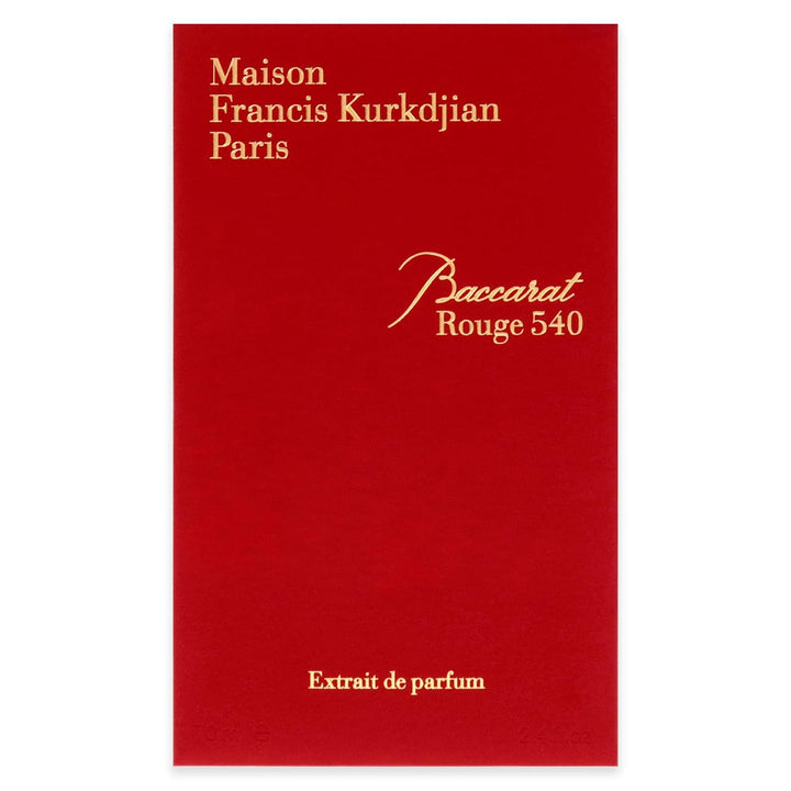 Maison Francis Kurkdjian Baccarat Rouge 540 EDP Luxury Signature Fragrance 2.4 Oz