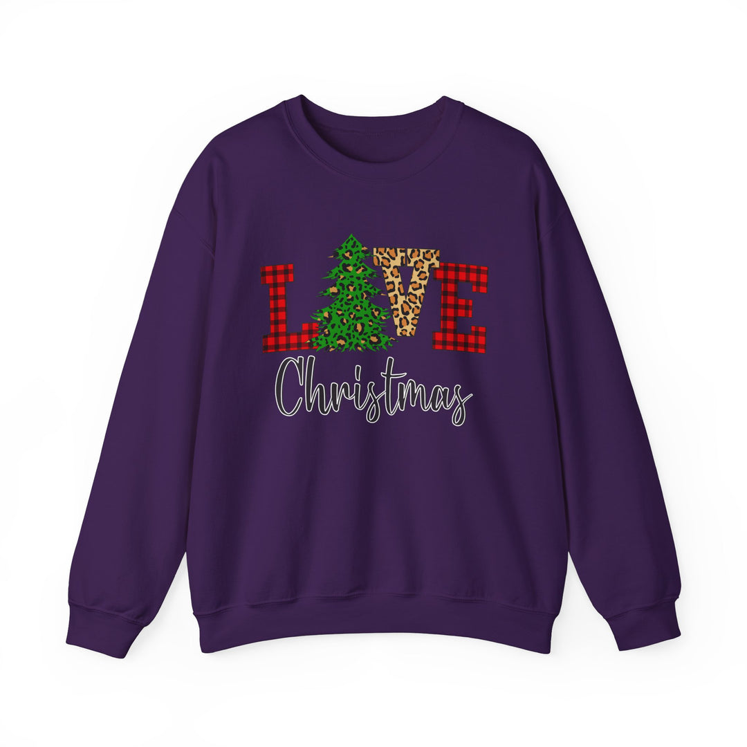 Love Christmas Sweatshirt, Family Christmas Party Santa Lover Holiday Sweatshirt Gift For Men Women