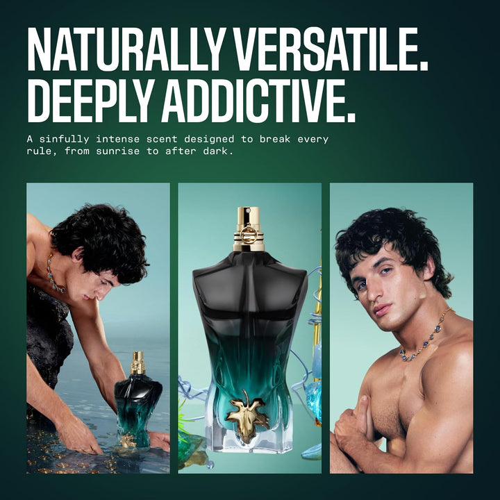 Jean Paul Gaultier Le Beau Le Parfum Intense EDP For Men Spicy Fragrance 2.5 Oz