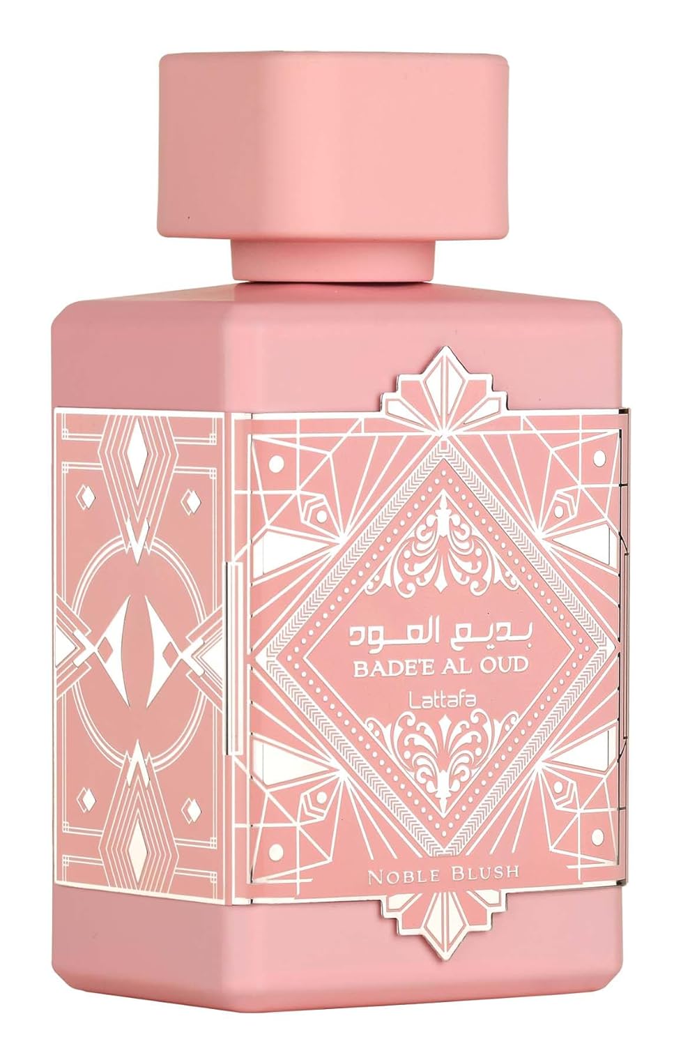 Lattafa Bade'e Al Oud Noble Blush EDP Unisex Vanilla Floral Fragrance 3.4 Oz