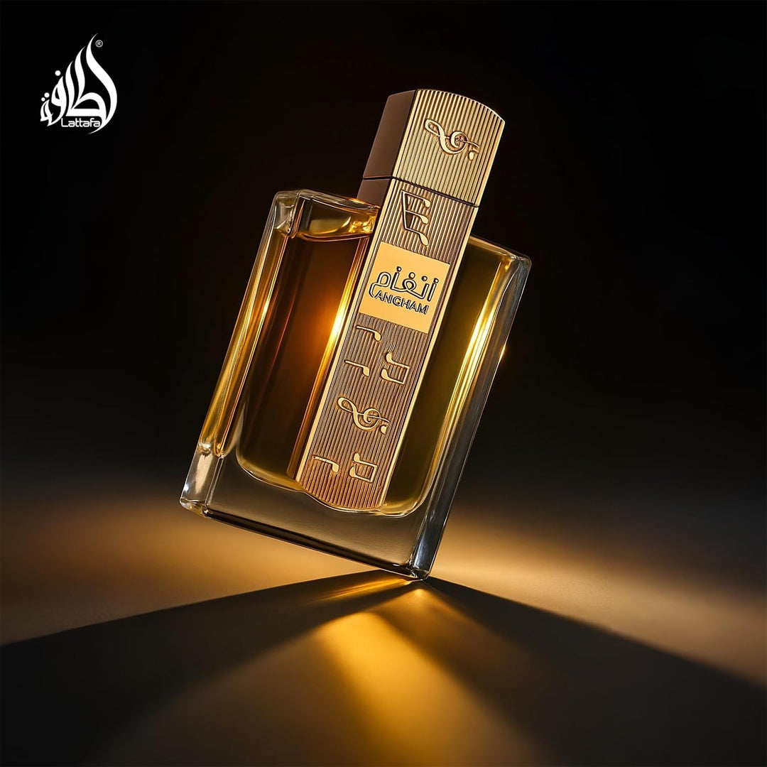 Lattafa Angham EDP For Unisex Long Lasting Citrus Vanilla Amber Fragrance 3.4 Oz