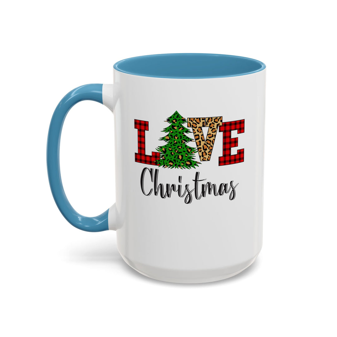 Love Christmas Mug, Family Christmas Party Santa Lover Holiday Mug Gift For Men Women