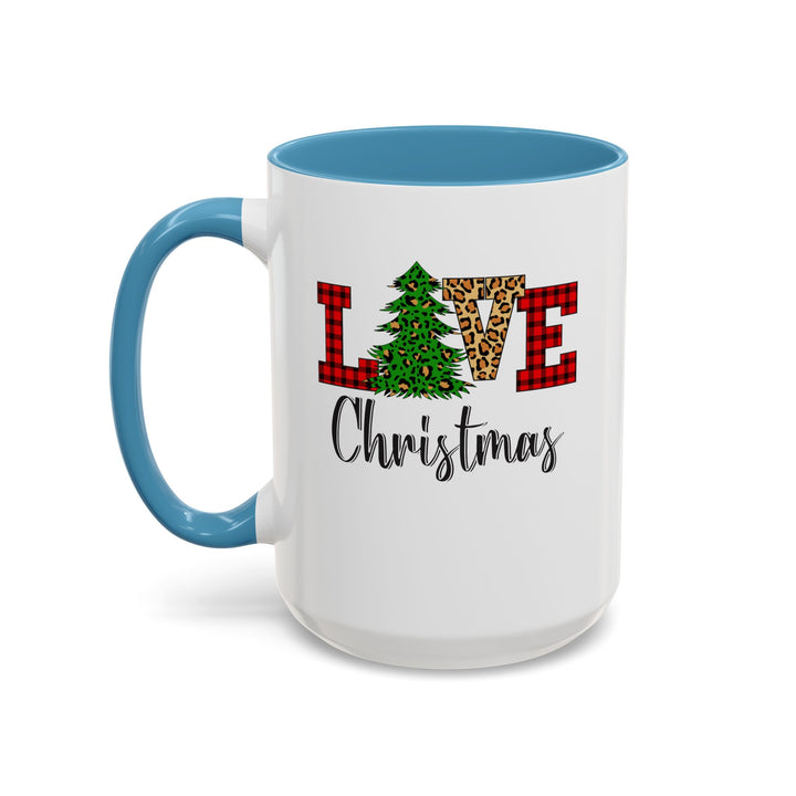 Love Christmas Mug, Family Christmas Party Santa Lover Holiday Mug Gift For Men Women