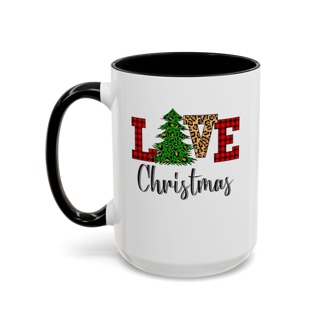 Love Christmas Mug, Family Christmas Party Santa Lover Holiday Mug Gift For Men Women