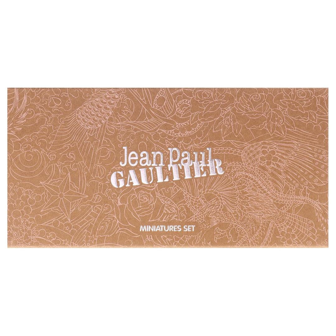 Jean Paul Gaultier Miniatures Gift Set For Women Luxury Perfume Collection 4 Piece Mini Set