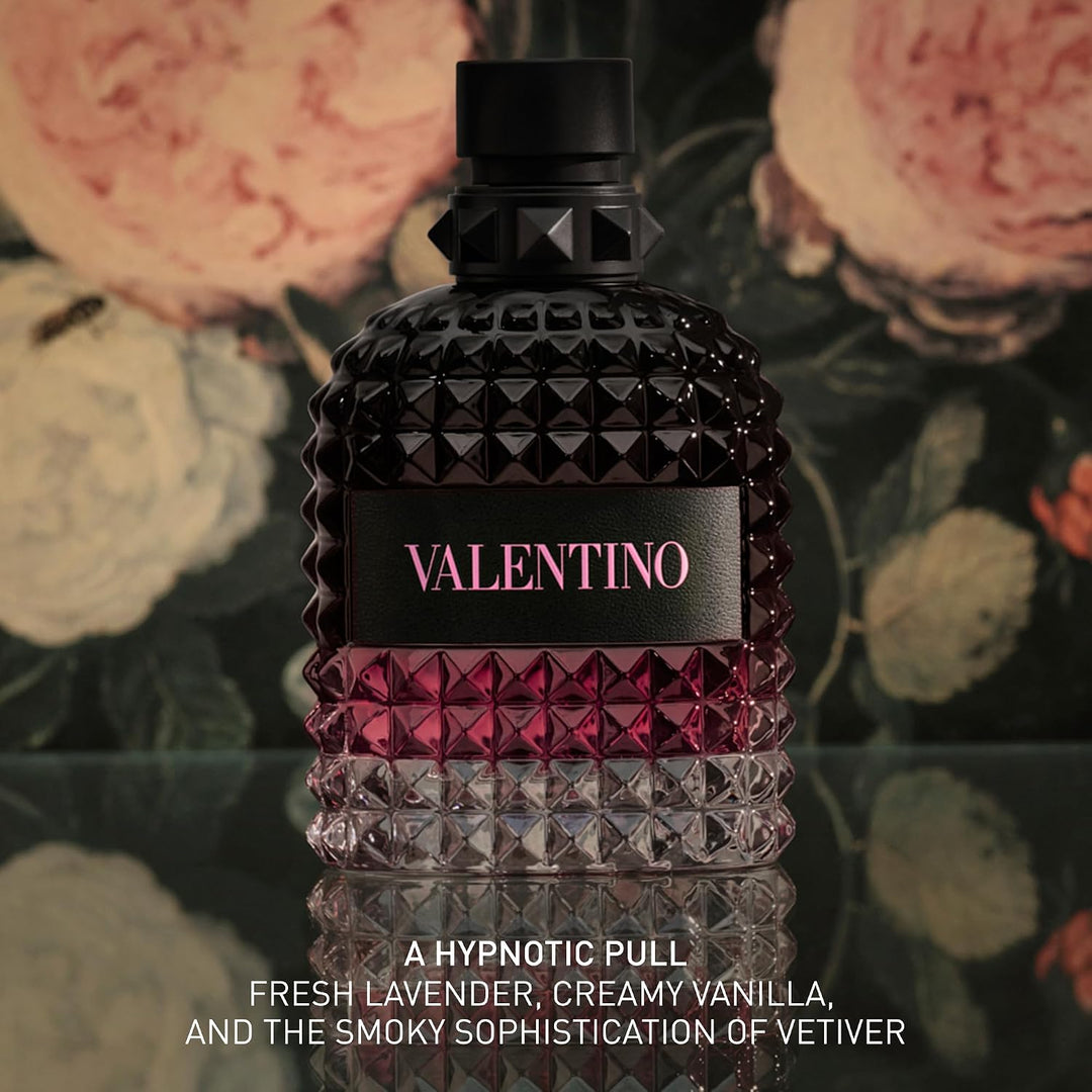 Valentino Uomo Born In Roma Intense EDP For Men Warm Spicy Fragrance 3.4 Oz